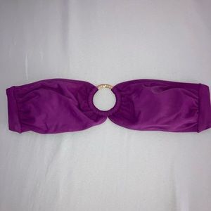 Zingara Purple Bikini Swim Top